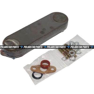 SK200-6 Oil Cooler Cores 5P ME013360 6D31T 6D34T ชิ้นส่วนระบบทำความเย็นเครื่องยนต์
