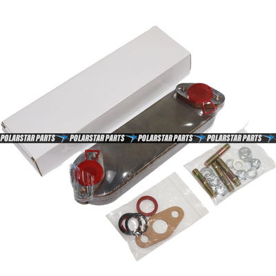 SK200-6 Oil Cooler Cores 5P ME013360 6D31T 6D34T ชิ้นส่วนระบบทำความเย็นเครื่องยนต์