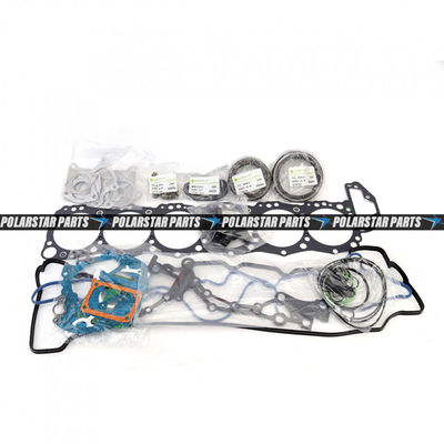 J05e J08e ยกเครื่องชุดปะเก็น Kobelco รถขุด Hino ชิ้นส่วนเครื่องยนต์ดีเซล Vh0401-04187