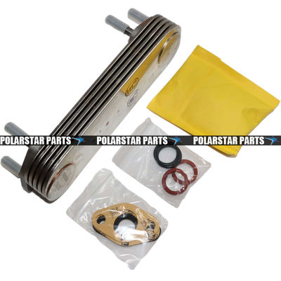 6d31 6d34 ชิ้นส่วนเครื่องยนต์รถขุด Mitsubishi Me013360 Kobelco Oil Cooler Core