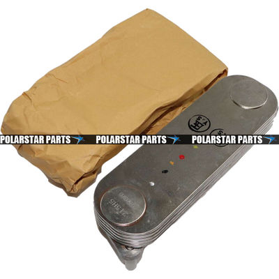6d31 6d34 ชิ้นส่วนเครื่องยนต์รถขุด Mitsubishi Me013360 Kobelco Oil Cooler Core